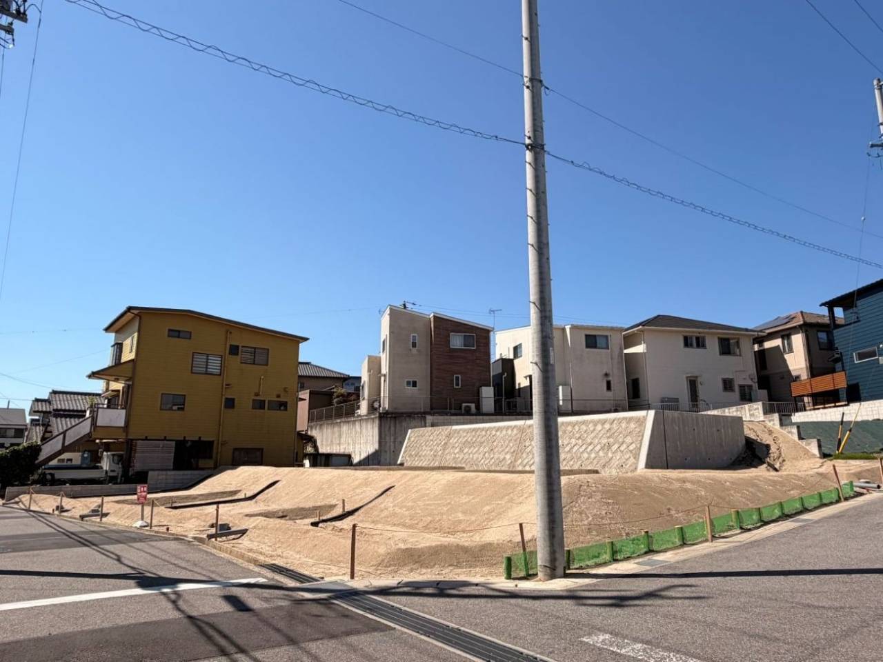 【土地】岡崎市稲熊町(全4区画) 造成工事完了しました。